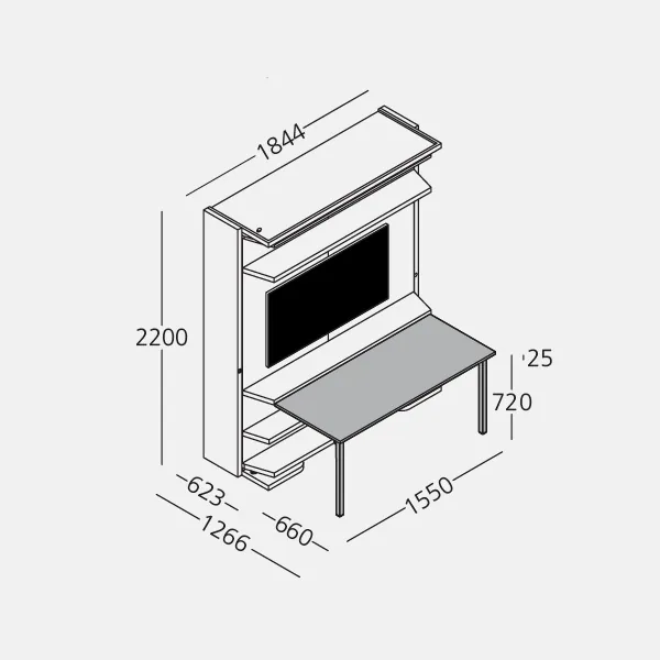 LGM 2.0 TV — technische tekening 3