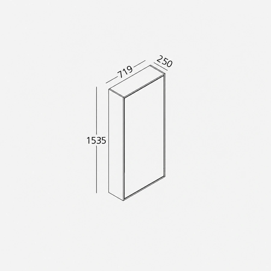 Wally Plus — technische tekening 1